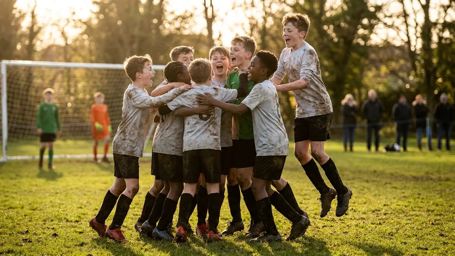 Jubel beim Fußball
